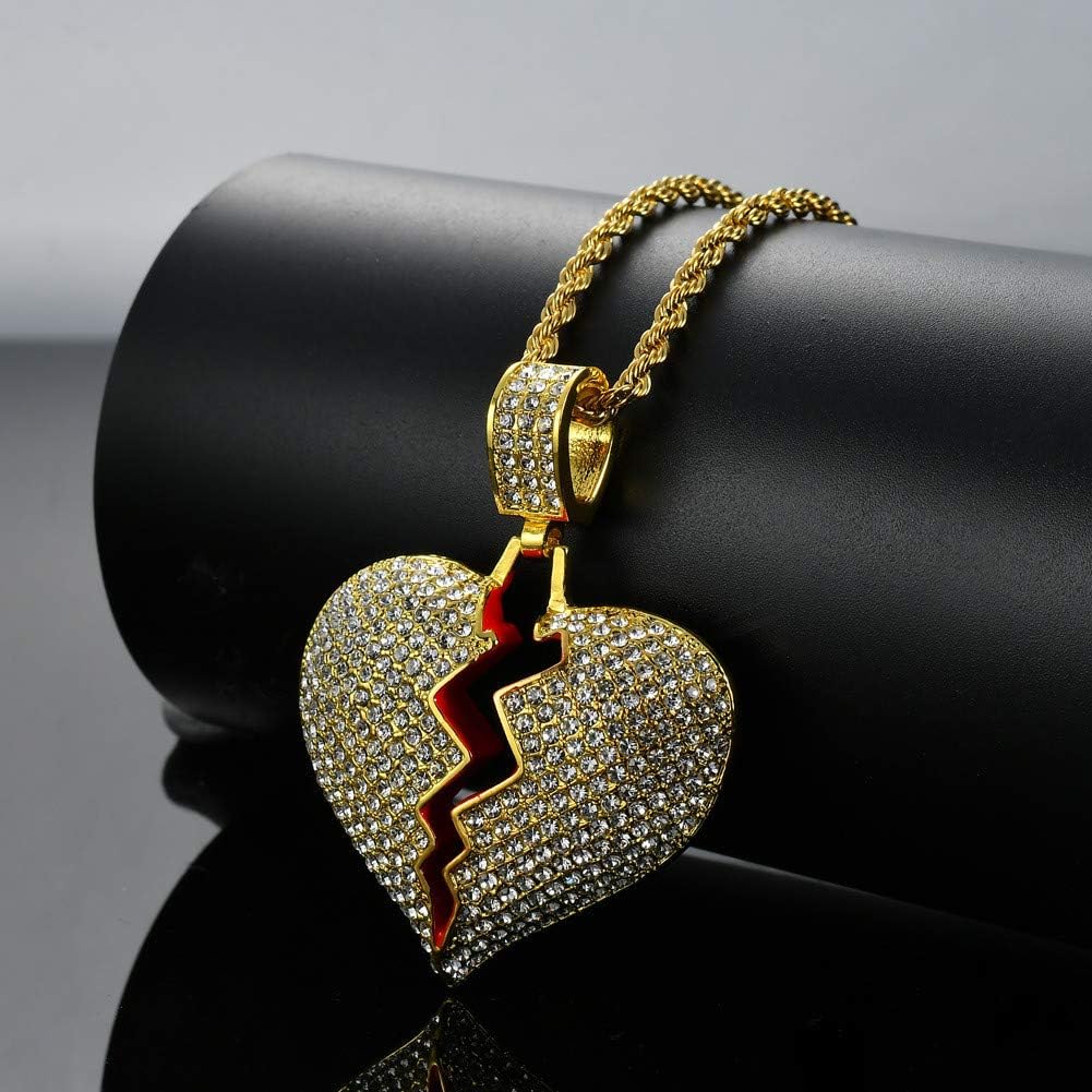 Buy PAMTIER Men's Iced Out Full Diamond 