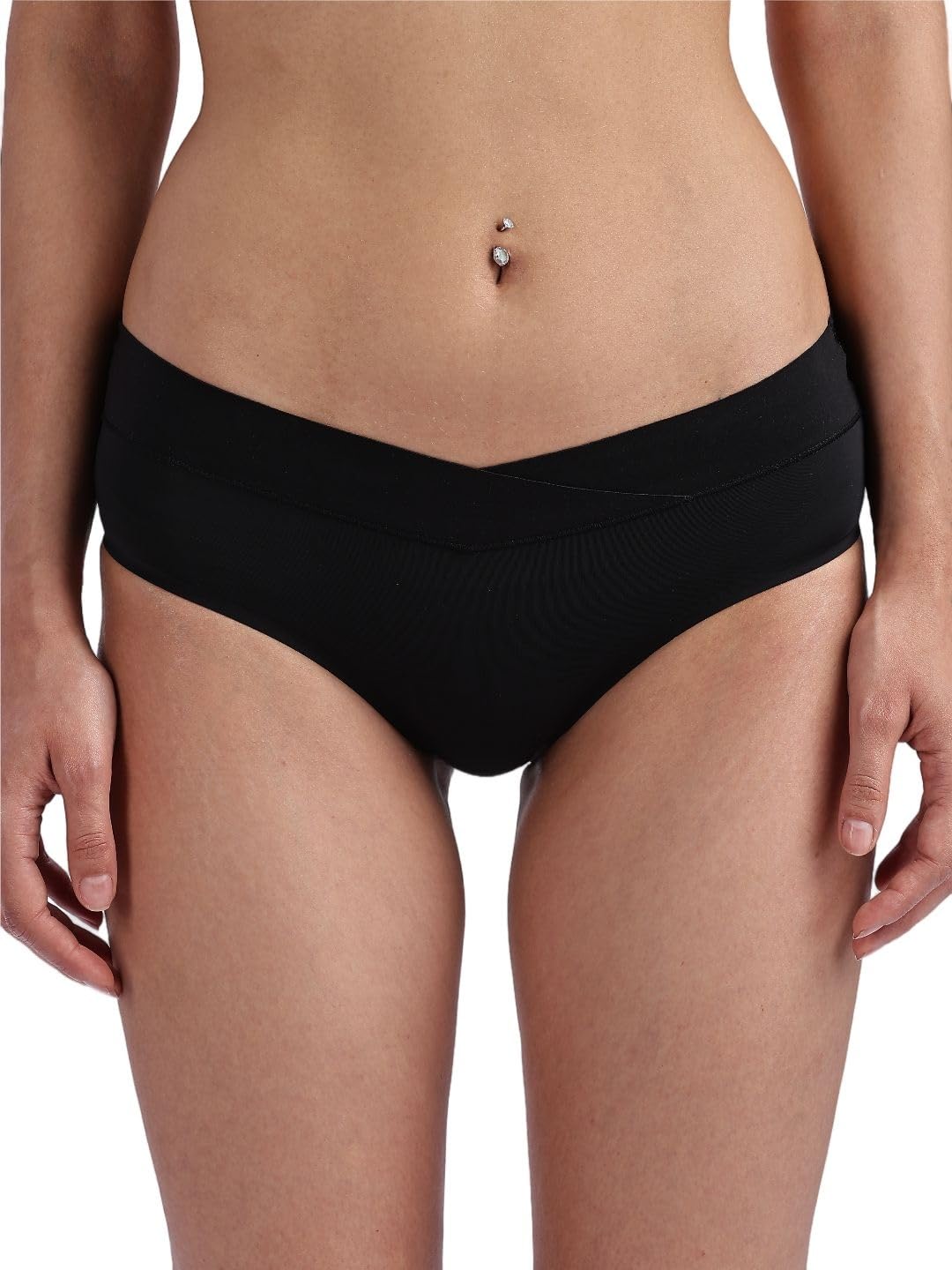 calvin klein underwear Womens Black Solid Hipster-picture-13