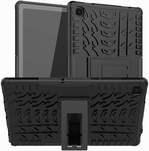 Miniatura 1 de Ankoe Funda para Galaxy Tab A7 de 10.4 pulgadas (SM-T500T505T507), resistente, híbrida, delgada, de doble capa, funda protectora a prueba de golpes