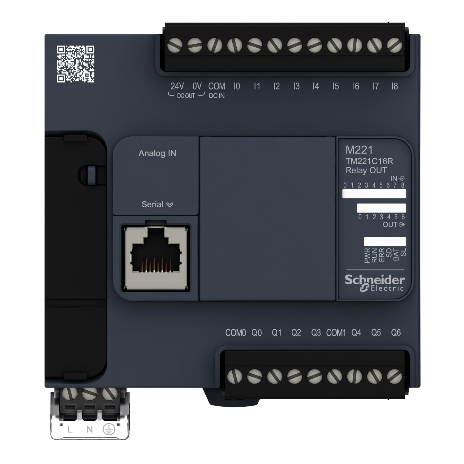 Schneider Electric TM221C16R Controlador M221 16 E/S Relé