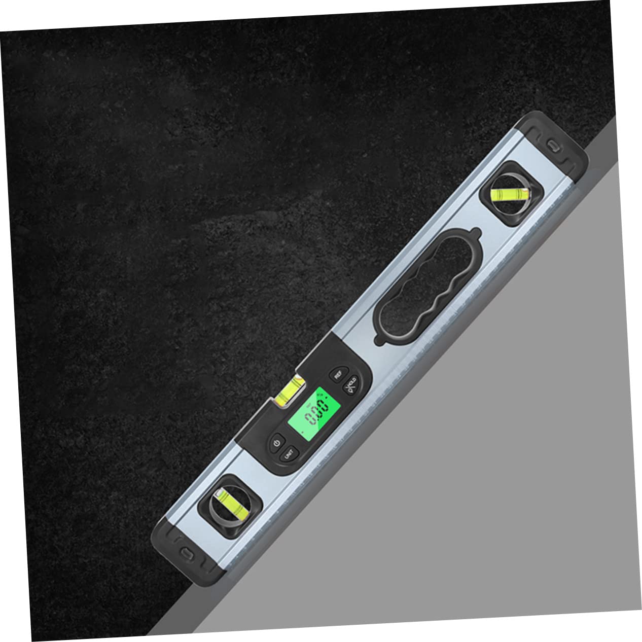 HOMSFOU Mini Goniometro Digitale Inclinometro Livella e Misuratore Angolare Con Display Lcd Retroilluminato Precisione Elevata Per Falegnameria e Ingegneria Edile Compatto e Facile Da