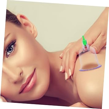 Aspirating Cupping Pump Manual Vacuum Cupping Massage Cup for Beauty Cup Home Therapy