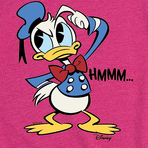 Disney Donald Duck - Hmmm… - Toddler & Youth Girls Short Sleeve Graphic T-Shirt3