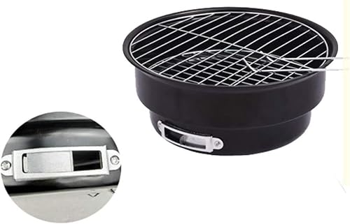 Miniatura 3 de Barbacoa de carbón Parrilla al aire libre Barbacoa portátil Charcole Grill Plegable Camping Barbacoa Horno para viajes Parrilla de carbón portátil