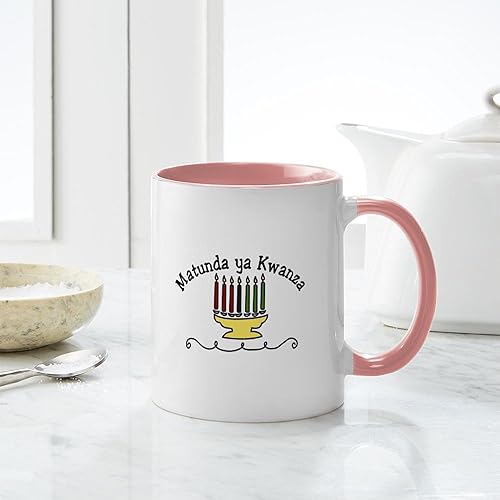Vista 17 de CafePress Kwanzaa Principles - Taza de café de cerámica, taza de té, 11 onzas