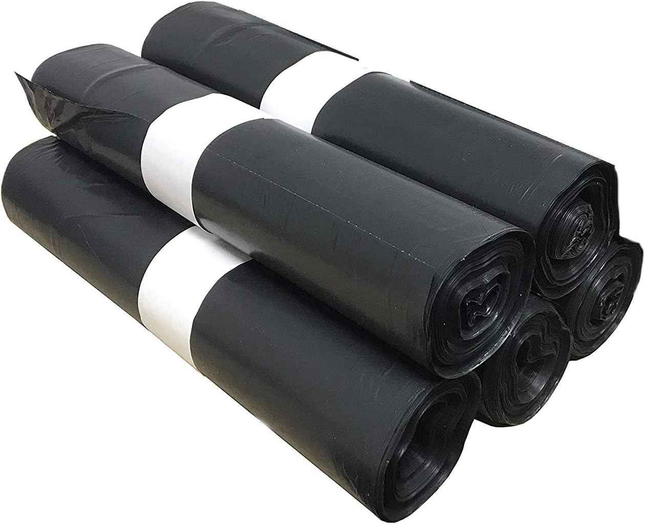 Sacco per la spazzatura da 160 litri, in cartone da 50 sacchi per la spazzatura, ultra resistente (40 µ), anti perdite, anti sporco, anti tagli