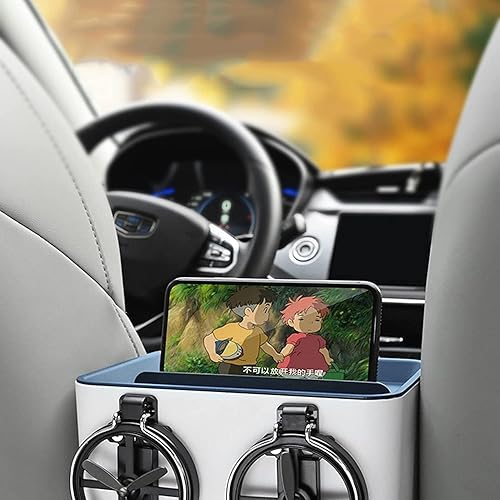 Miniatura 3 de Caja de almacenamiento para reposabrazos de automóvil caja de pañuelos con tapa almacenamiento de pañuelos Tiktok multifuncional universal plegable