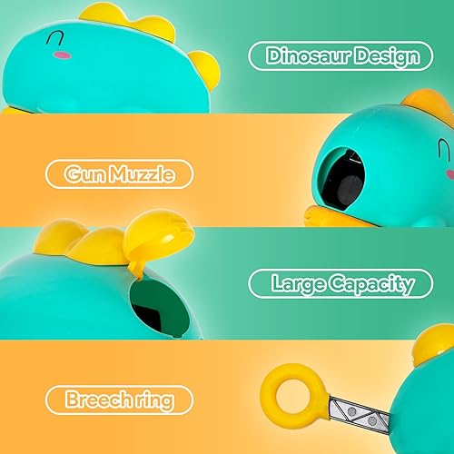 Miniatura 2 de Ambfina Juguetes al aire libre, regalos para niños de 3, 4, 5, 6 años, juegos de dinosaurio al aire libre, juguetes de tablero de dardos para niños