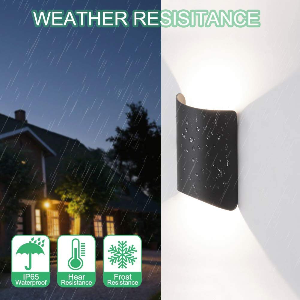 LED wandlamp 0278 met bewegingsmelder antraciet