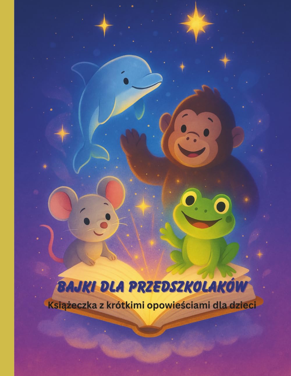 Bajki dla przedszkolaków: Książeczka z krótkimi opowieściami dla dzieci