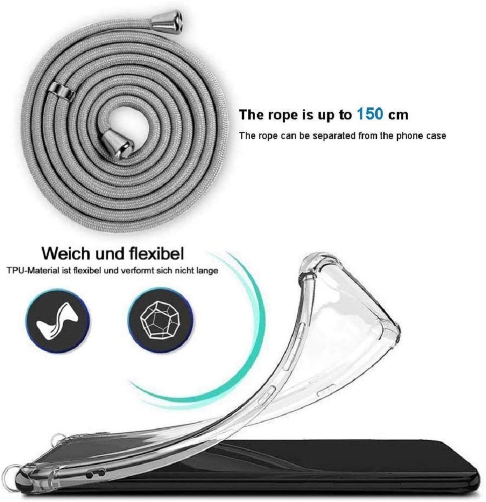 Custodia Trasparente Per Honor 200 Pro/200 Lite Armatura Silicone Anti