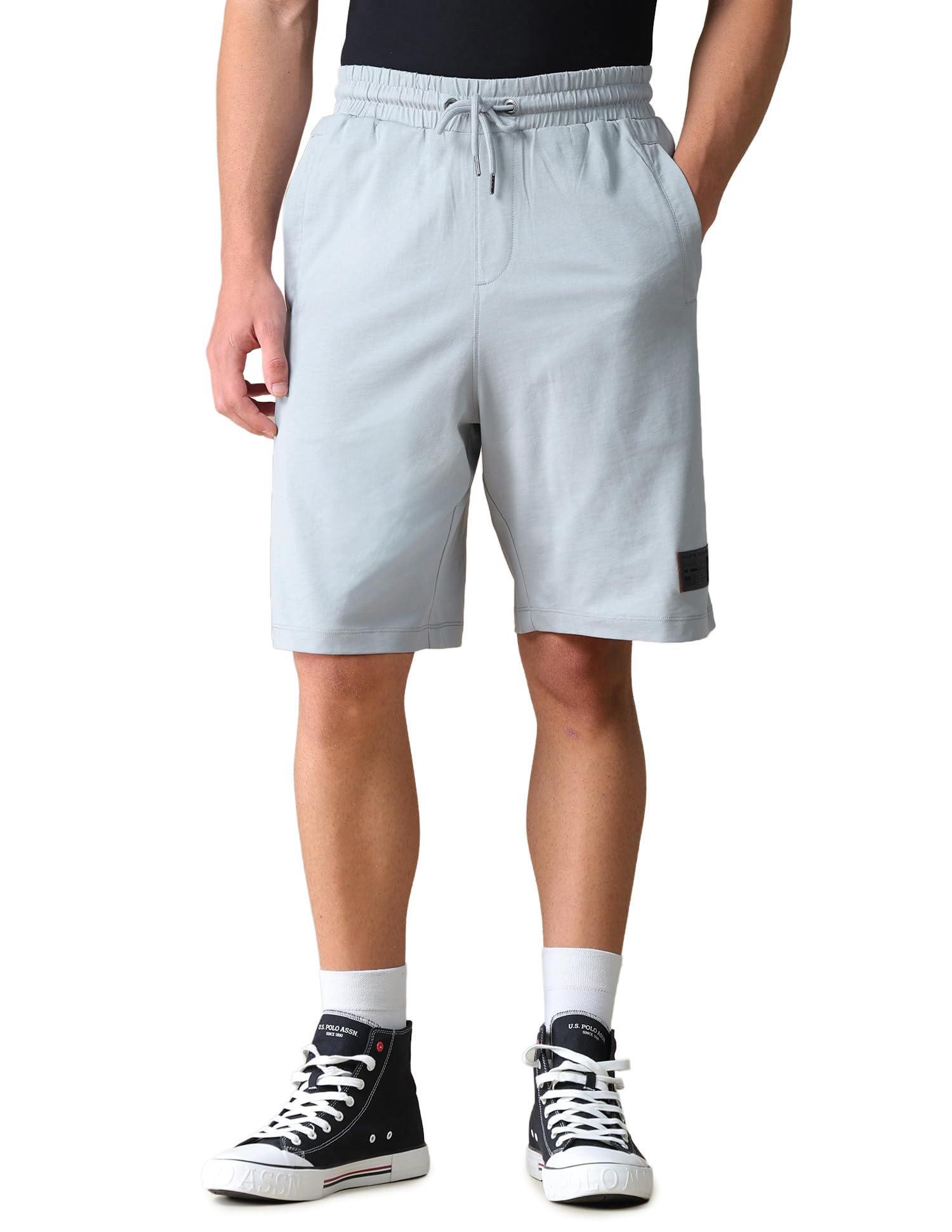 u.s. polo assn. denim co. Men's Regular fit Knitted Shorts-picture-19