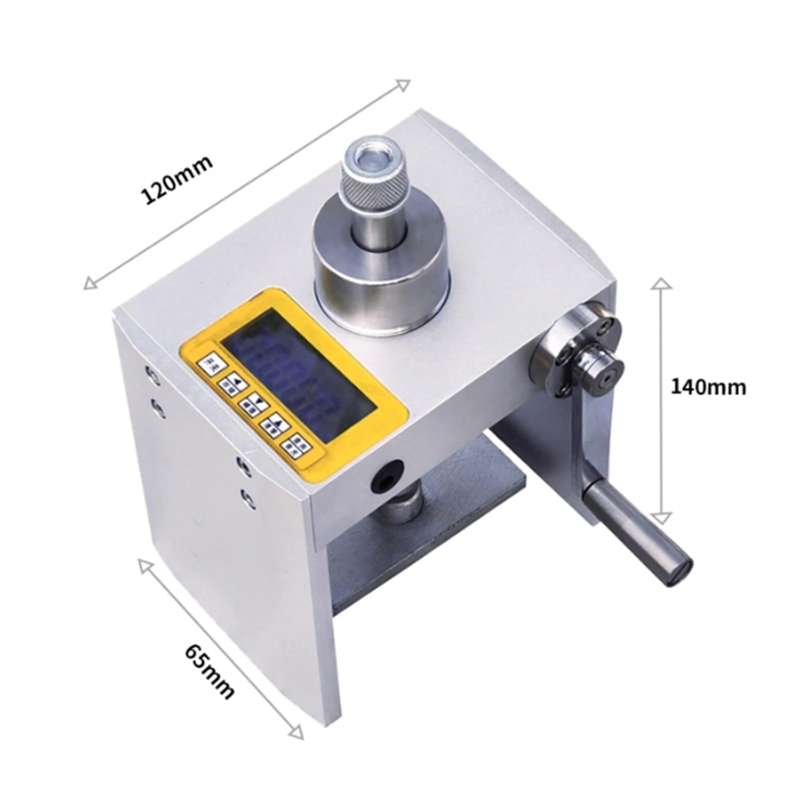 Probador Fuerza Unión Tejas 6KN, Probador Fuerza Extracción Pintura | Fuerza extracción máxima 3,75MPa, mecanismo microhidráulico incorporado, manómetro digital, for prueba resistencia adherencia