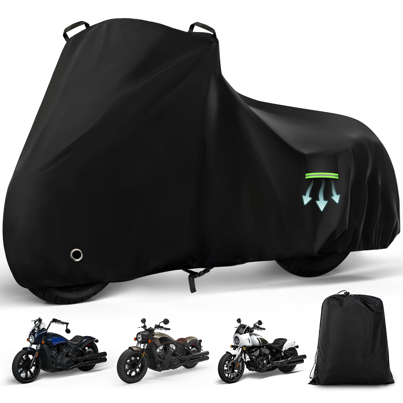 Motorcycle Cover Waterproof for Indian Scout/Scout Bobber/Sport Chief