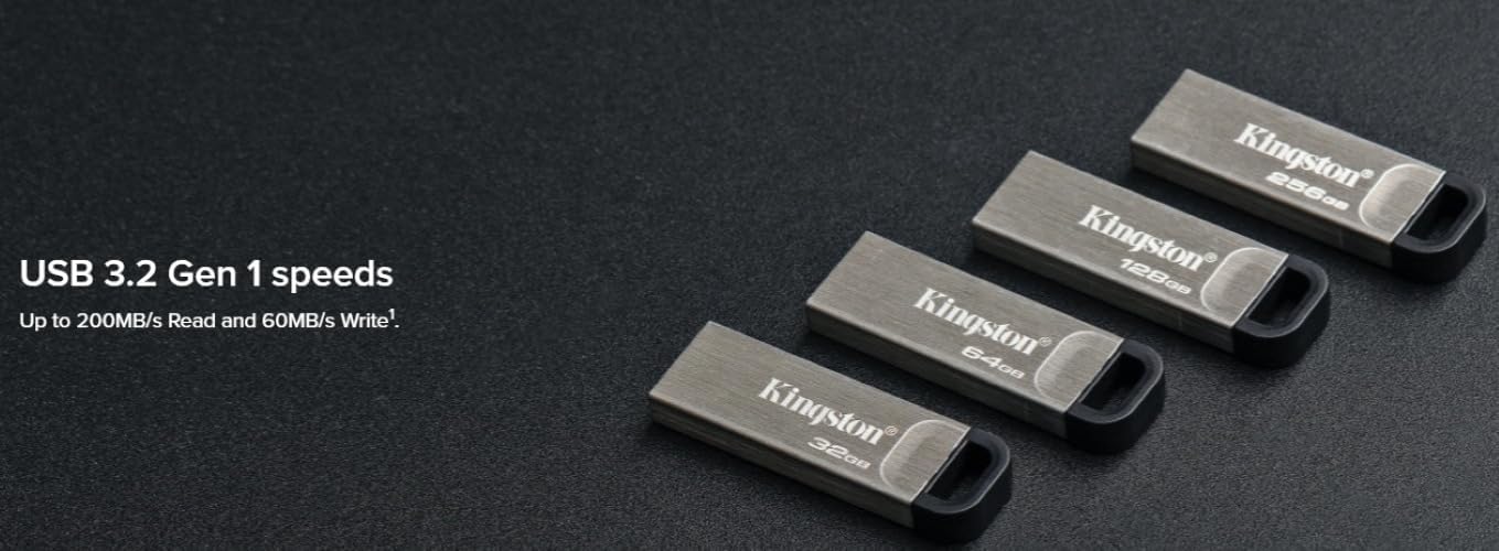 その他】Kingston (キングストン) 128GB DataTraveler Kyson 200MBPS