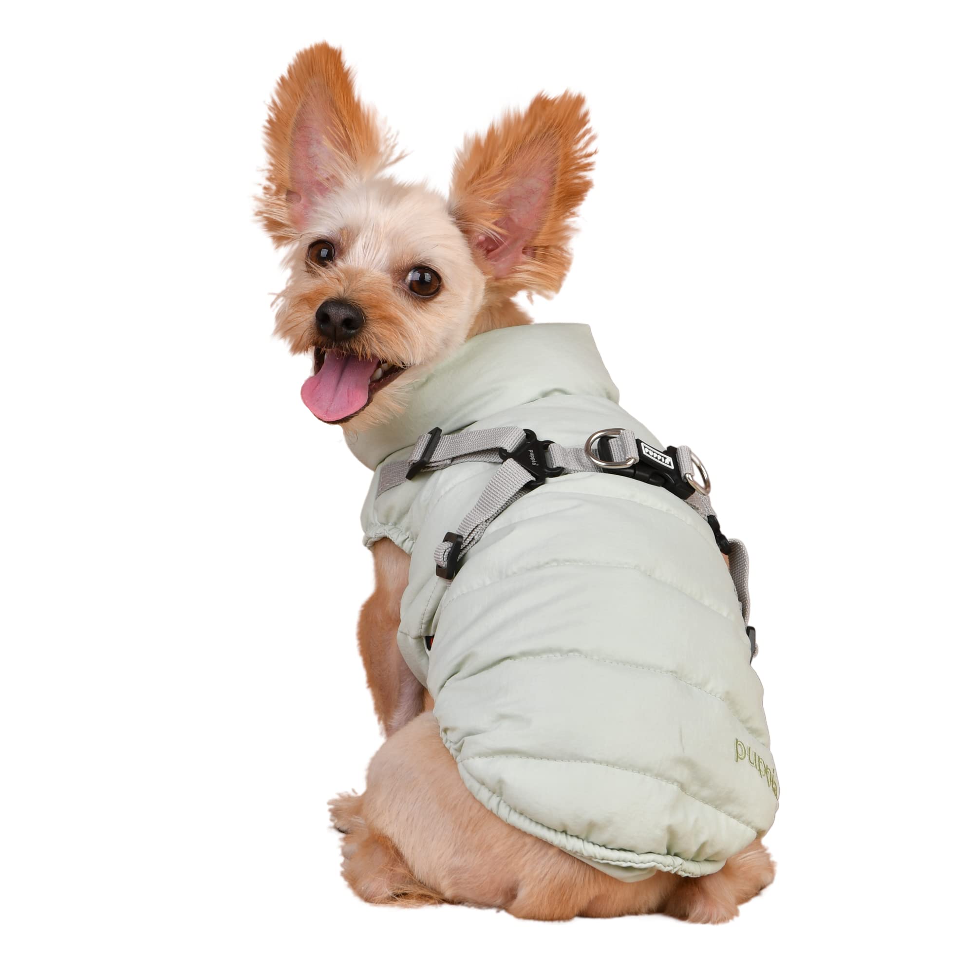 Amazon | Puppia COTTON TOUCH DOG HARNESS JUMPER ミント 犬 X-Large