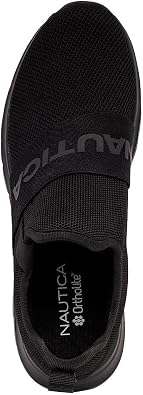 Nautica Men's Slip-On Sneakers Casual Fashion Shoes for Walking, in Medium & Wide Widths
