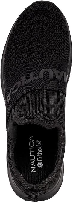 Nautica Men's Slip-On Sneakers Casual Fashion Shoes for Walking, in Medium & Wide Widths