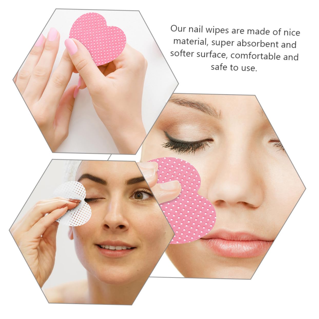 4 Sätze Nagelentferner Baumwolle Tücher Entfernen Machen Nagellackentferner Pads Easy Putz Kleber Wischt Wimpernverlängerungen Ab Reisegröße Schmelzgeblasenes Tuch 800 Blatt*4