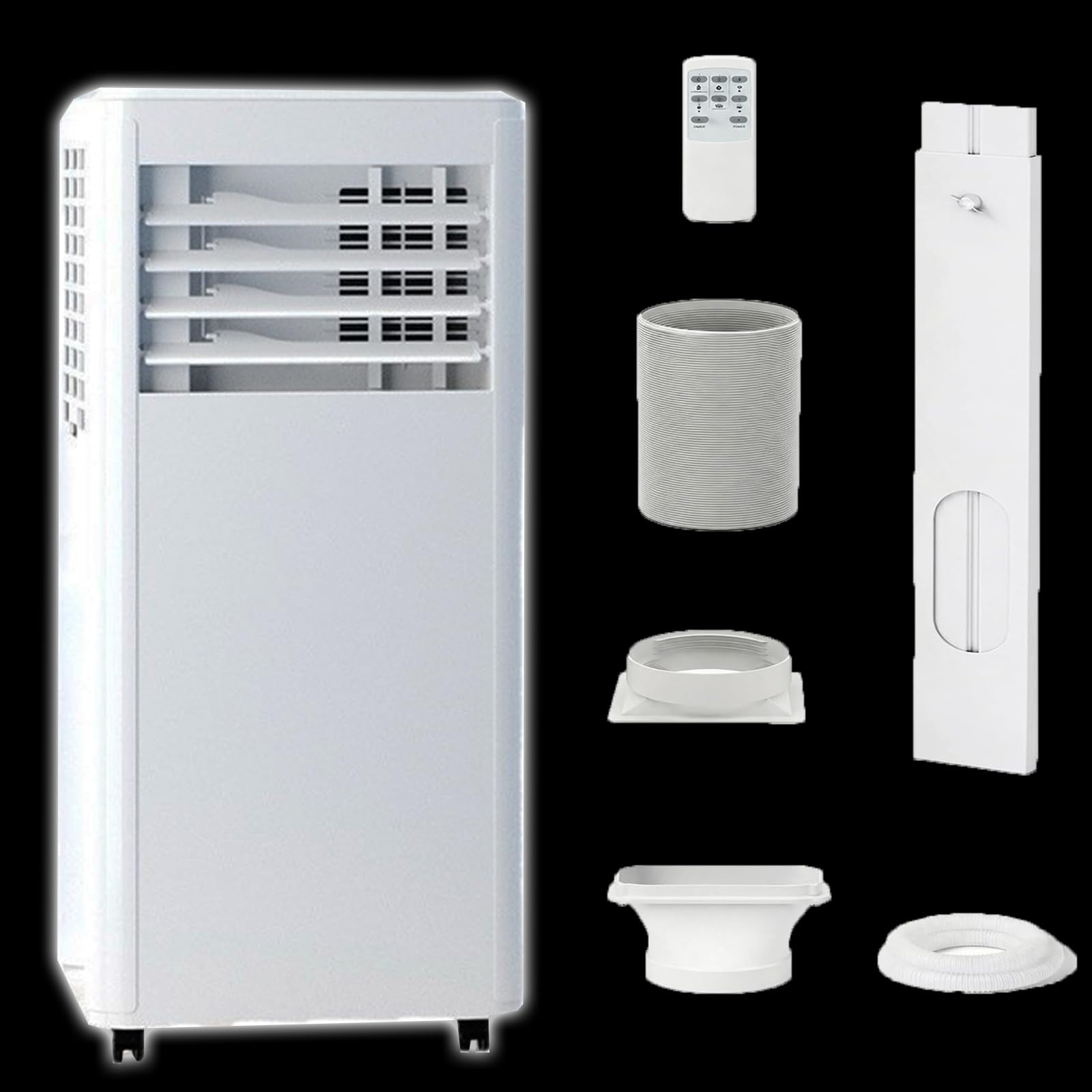 EZBHIZ Portable Air Conditioner 11000 Btu 4 In 1 Air Conditioner