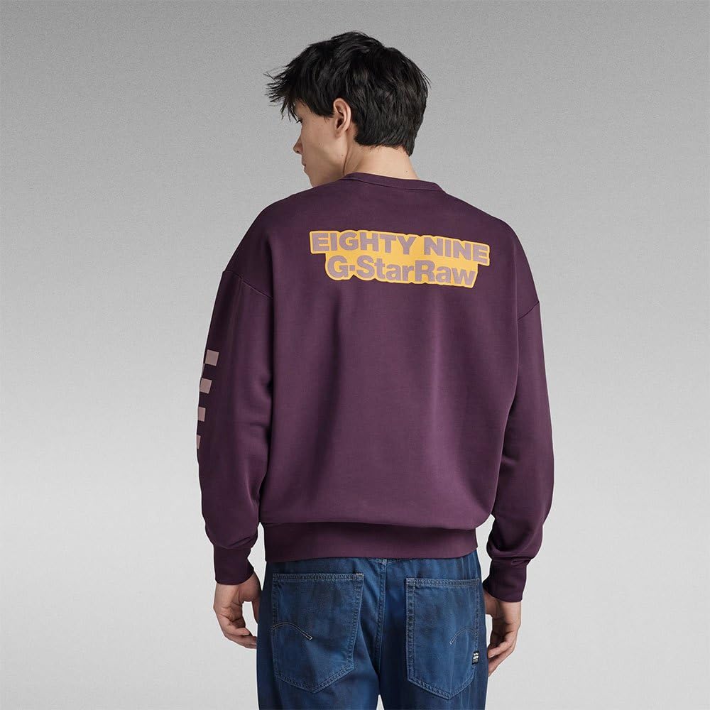 G-STAR Hombre Moto Sport Graphic Loose Sweater