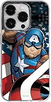 Vista 1 de ERT GROUP Funda de teléfono móvil para Apple Iphone 14 PRO MAX original y oficial con licencia Marvel patrón Capitán América 004 adaptado de manera