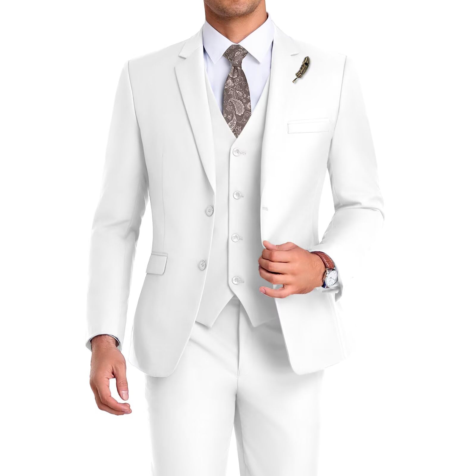 mens Men Suits 3 Piece Tuxedo