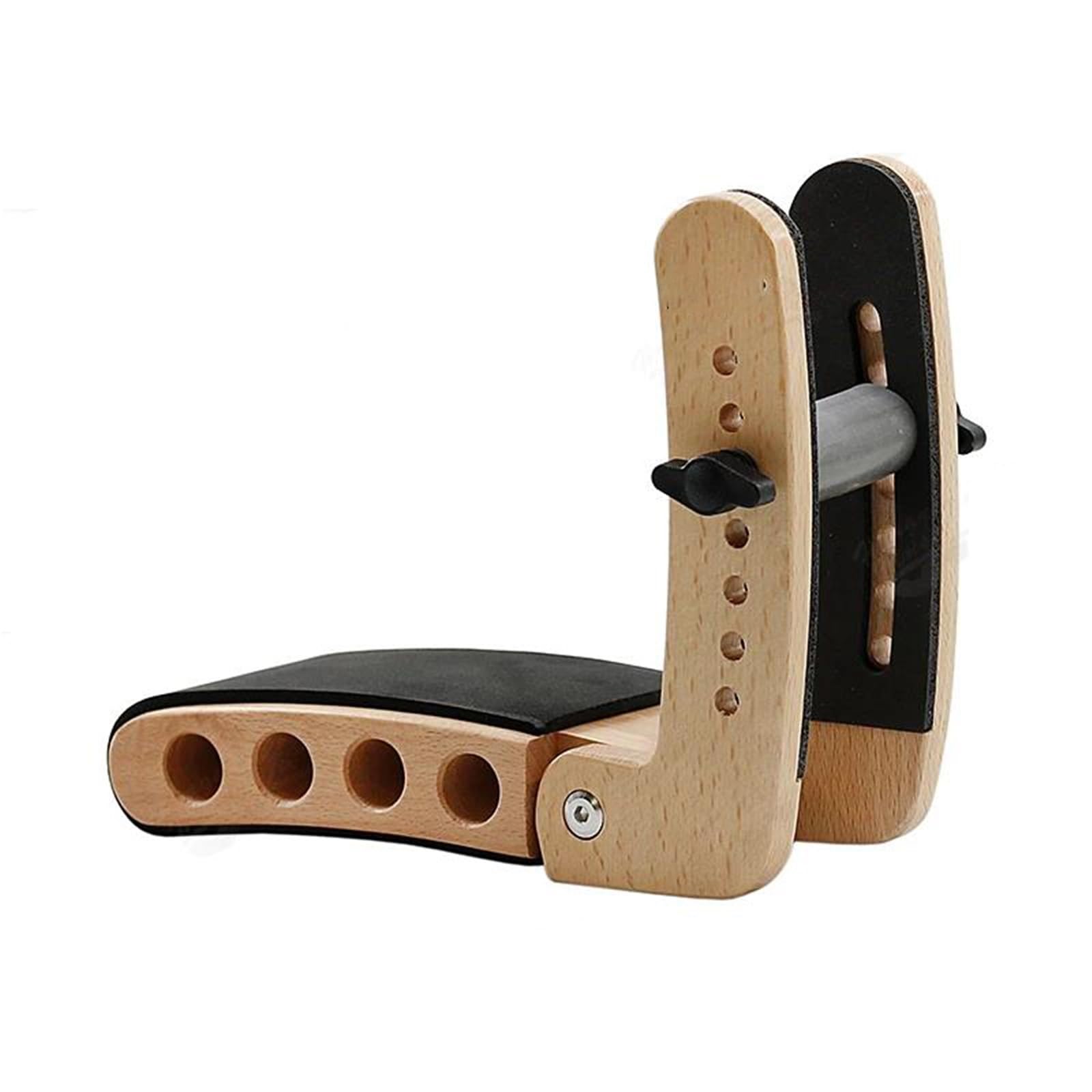 Juego Herramientas Ajuste Guitarra Reposapiernas Ajustable De Madera Haya Para Guitarra Eléctrica Y Herramientas Para Tocar El Bajo