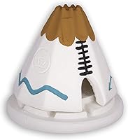 Vista 15 de Incienso de Santa Fe - Incensario ceremonial de madera natural, incluye 20 ladrillos de incienso de piñón - Fabricado en EE. UU