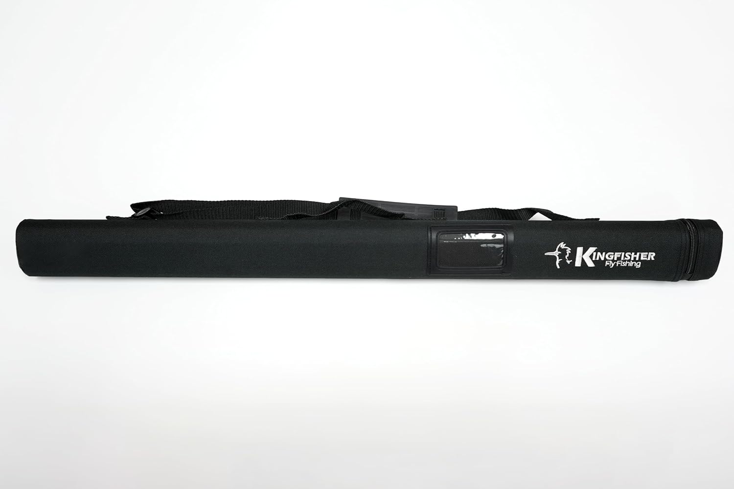 Kingfisher Fly Fishing Fly Fishing Triangular Rod Tube - 9' - Easy to Carry Complete Protection Storage Case - Works with Fresh + Saltwater Rods