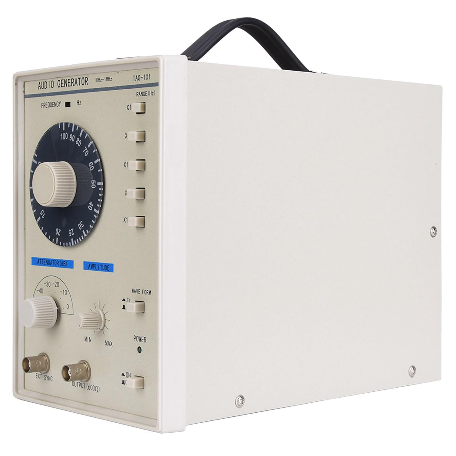 Générateur de signal basse fréquence, tension de sortie 0dB à 60dB Le générateur de signal audio synchronise le terminal pour la maintenance(#1)