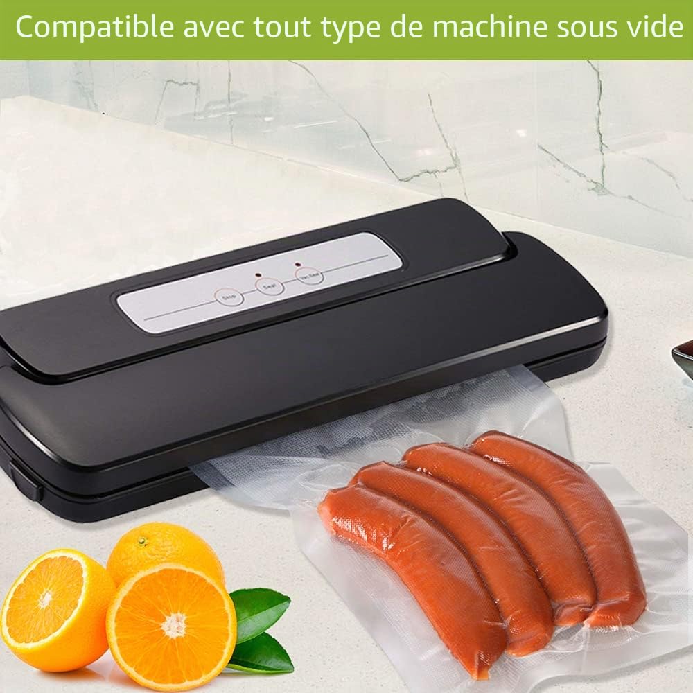 100 Sacs Sous Vide Alimentaire 30x40cm sans BPA LFGB Congélation