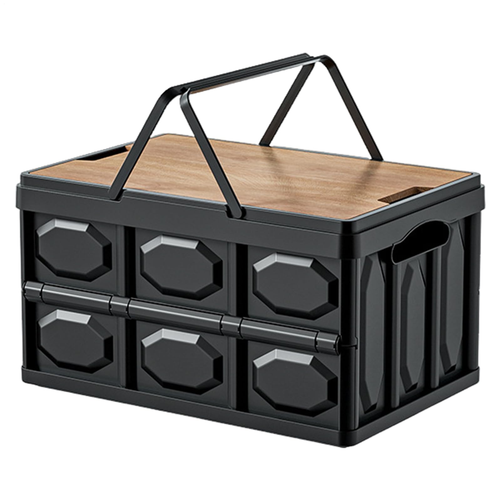 Poubelle portable et boîte de rangement pliante extérieure imperméable
