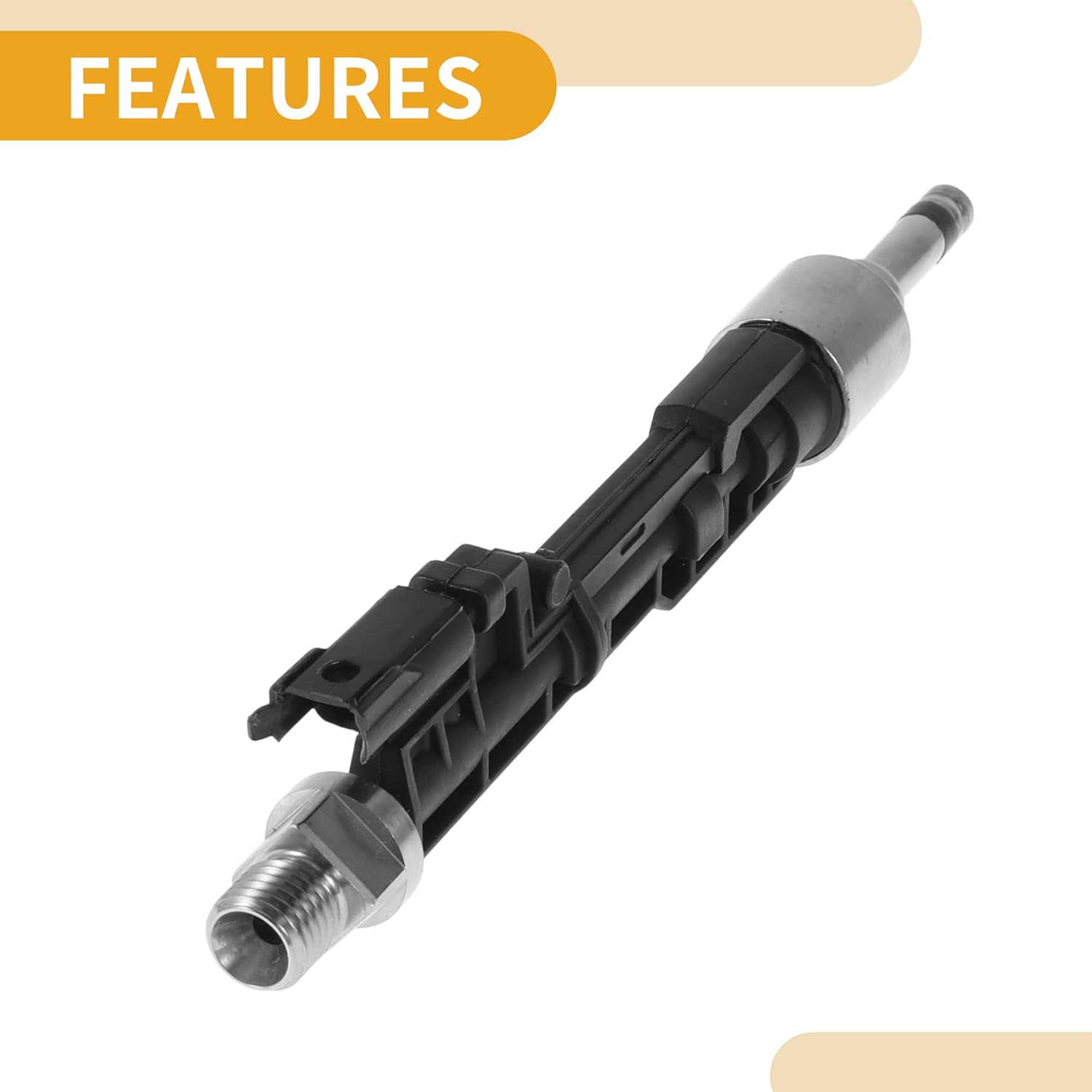 4 Pcs No.0261500172/13647639994 Fuel Injector for BMW 228I 4-Cylinder 2014-2016 for BMW 320I 4-Cylinder 2012-2018 Car Engine Flow Match Fuel Nozzle