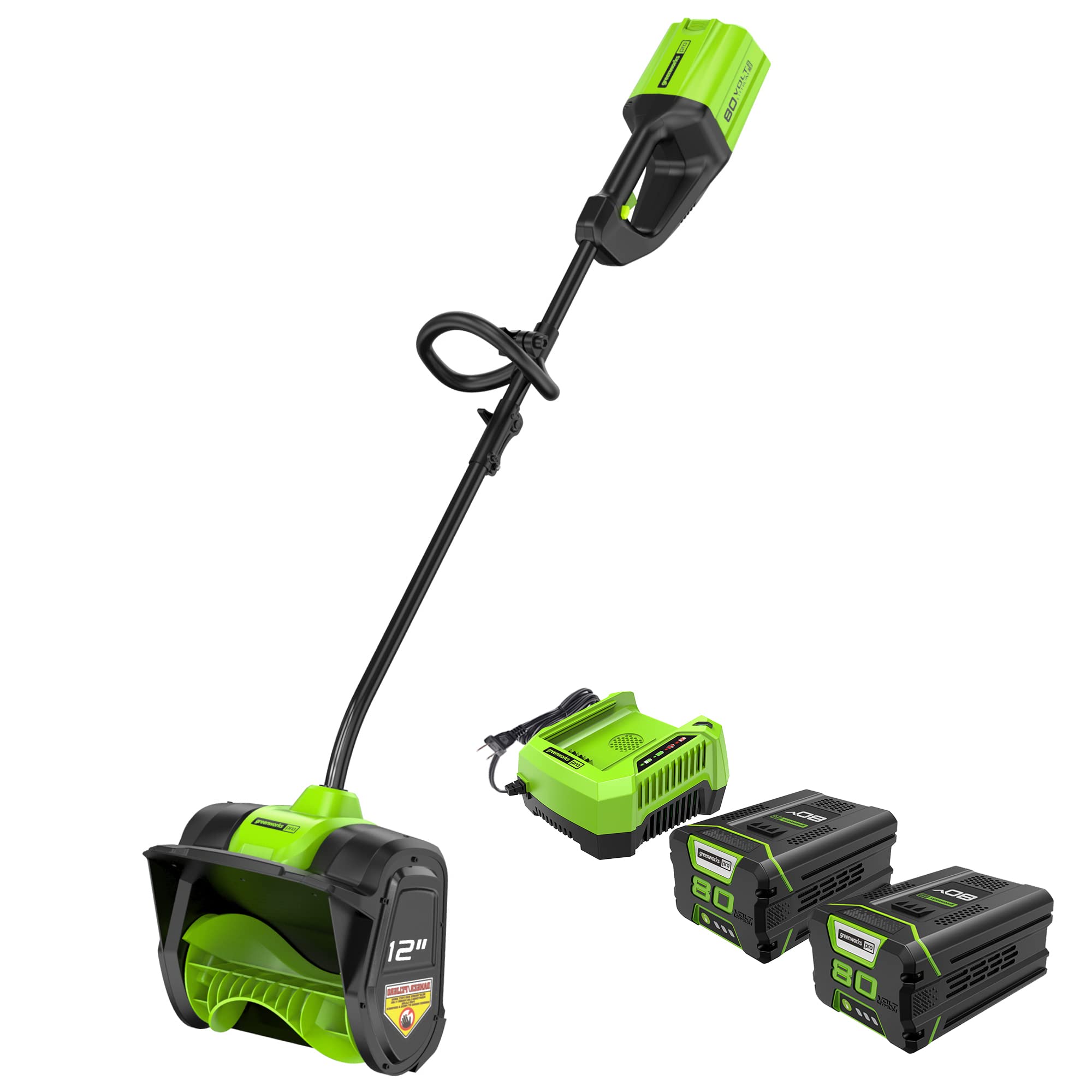 Greenworks PRO 80V 12-Inch Cordless Snow Shovel