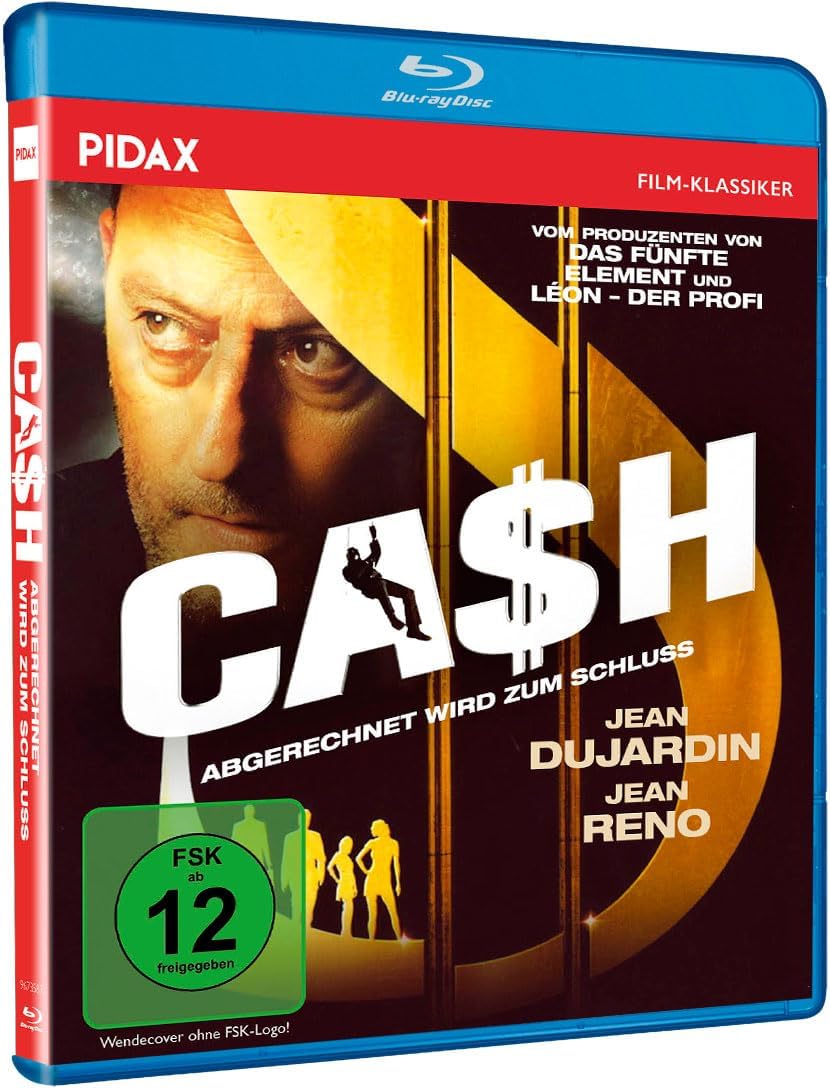 Cash - Abgerechnet wird zum Schluss / Brillante Gaunerkomödie mit Jean Dujardin und Jean Reno (Pidax Film-Klassiker) [Blu-ray]