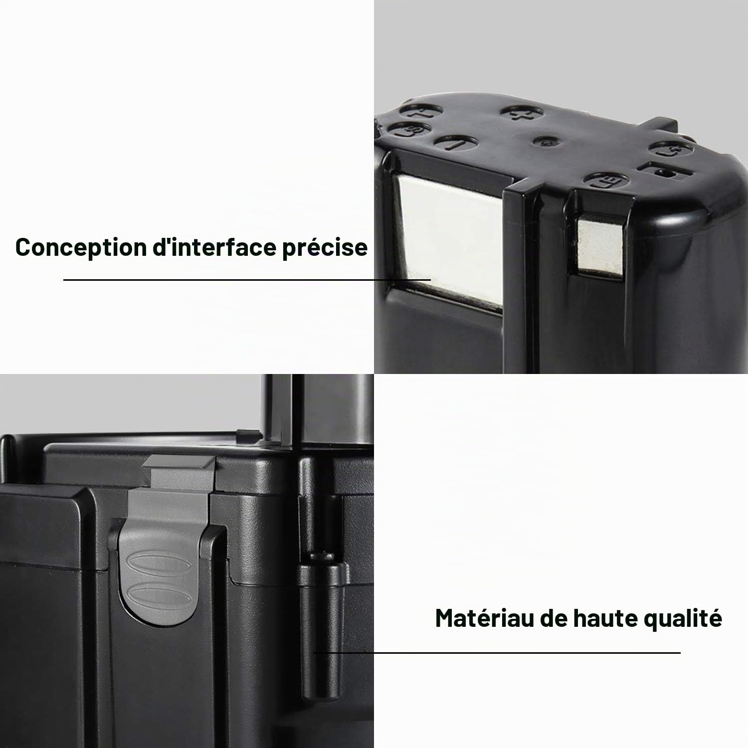 ARyee 18V 5000mAh BCL1840 Batterie Compatible avec C6DC C6DD BCL1815 BCL1820 BCL1825 BCL1830 BCL1840 EBM1830 EBM1830 327730 326240