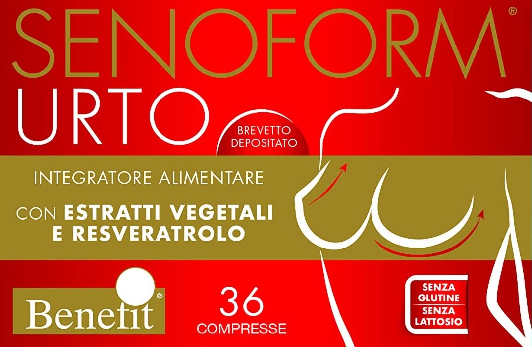 BENEFIT SENOFORM URTO INTEGRATORE ALIMENTARE rassodante seno 36 compresse