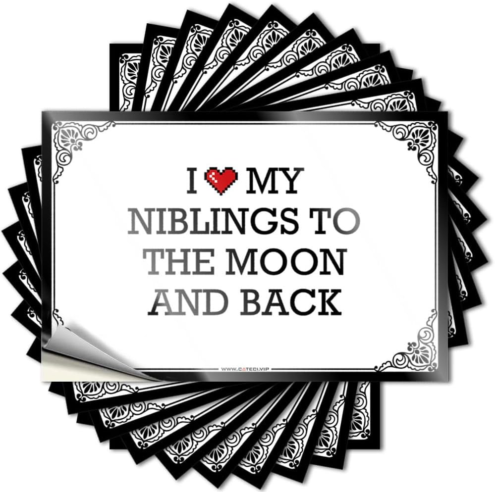 Saying Cats, Exterior Case I Love My Niblings to The Moon and Back | Beauty(8X12CM)