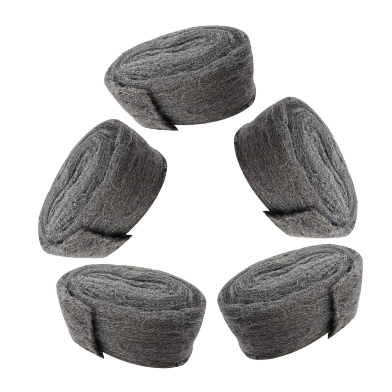 FUOYLOO 5pcs Steel Wool Garage Door Rodent Guard Rodent Barrier Mouse