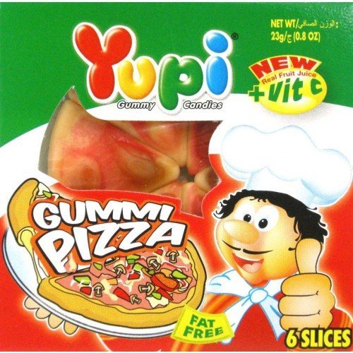 Yupi Jelly Pizza 22.5g.(pack of 5) Grocery & Gourmet Food