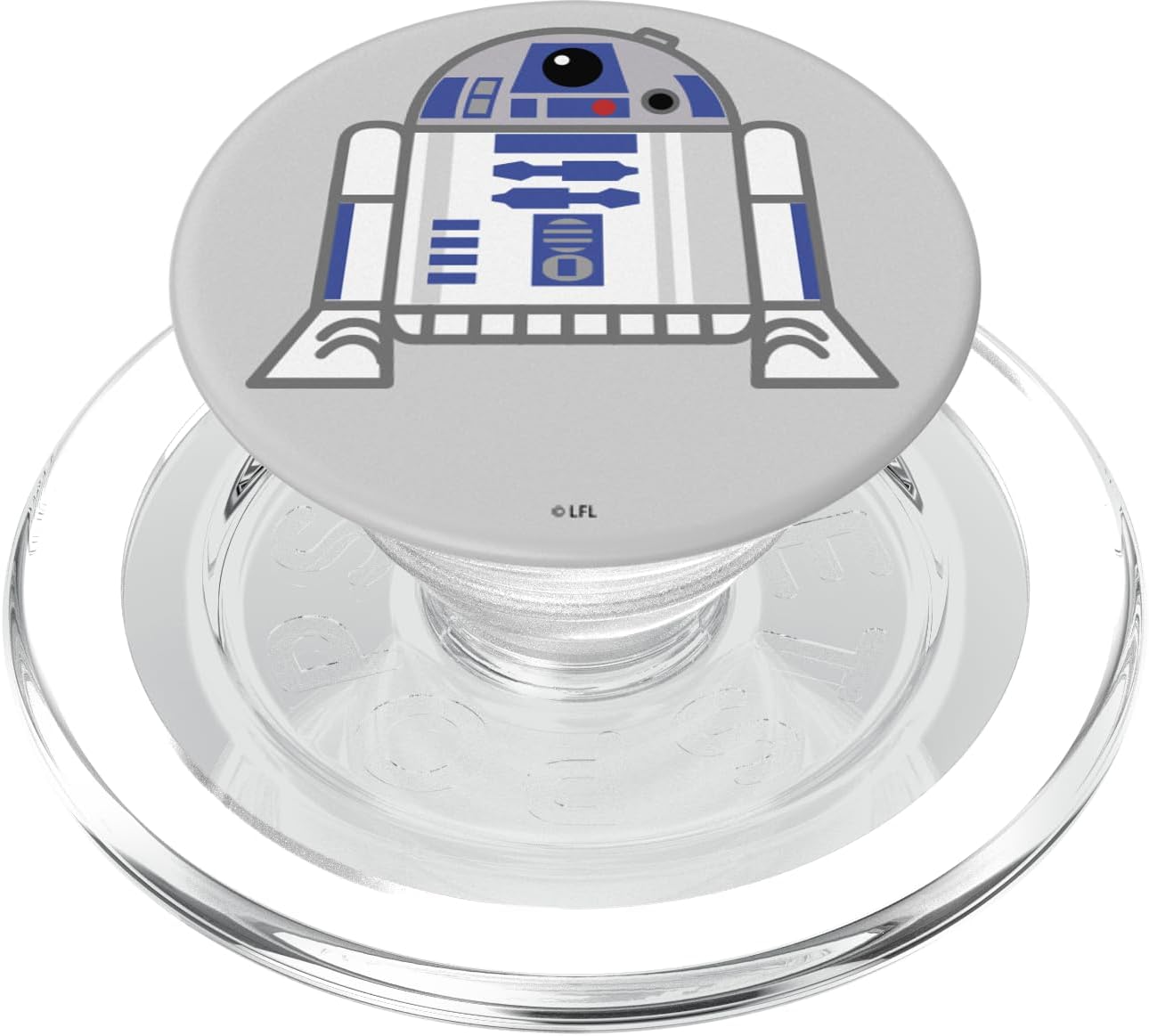 Star Wars R2-D2 Flattened Art PopSockets MagSafe PopGrip for iPhone