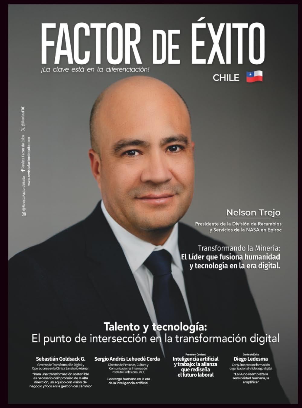 Capital humano y transformación digital. Edición #18 Chile (Revista Factor de Éxito Chile)