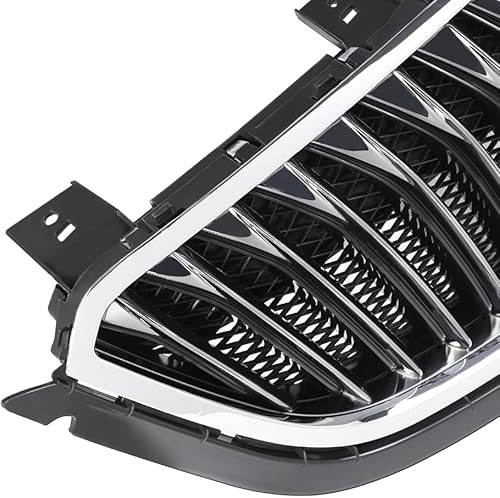 Miniatura 8 de CHEDA Parachoques delantero radiador brillante rejilla parrilla compatible con Buick Envision 2015 2016 2017