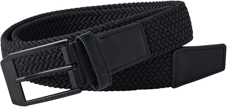under armour leather golf belt