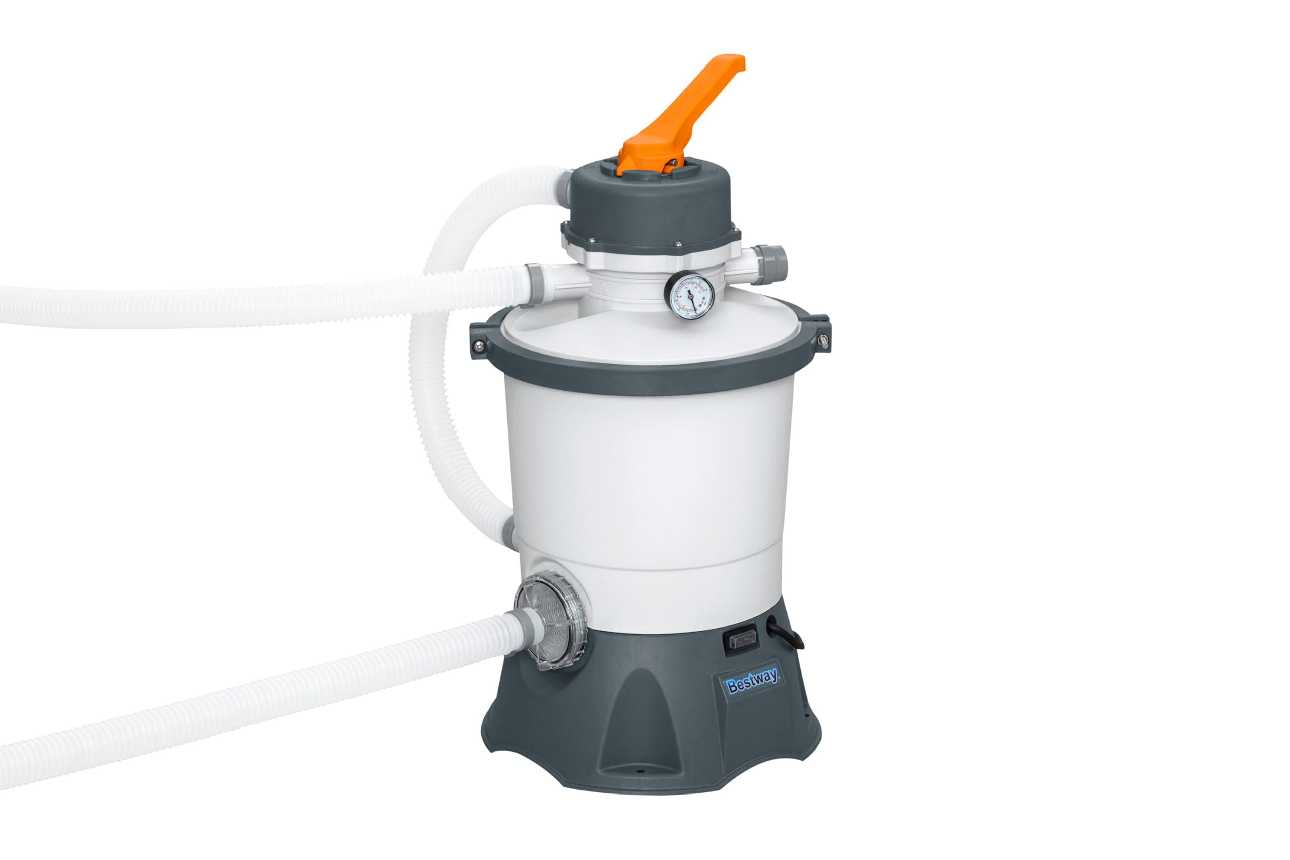 BESTWAY Depuradora de Arena Flowclear de 3.028 L/h 30,6x30,6x62 cm Blanco