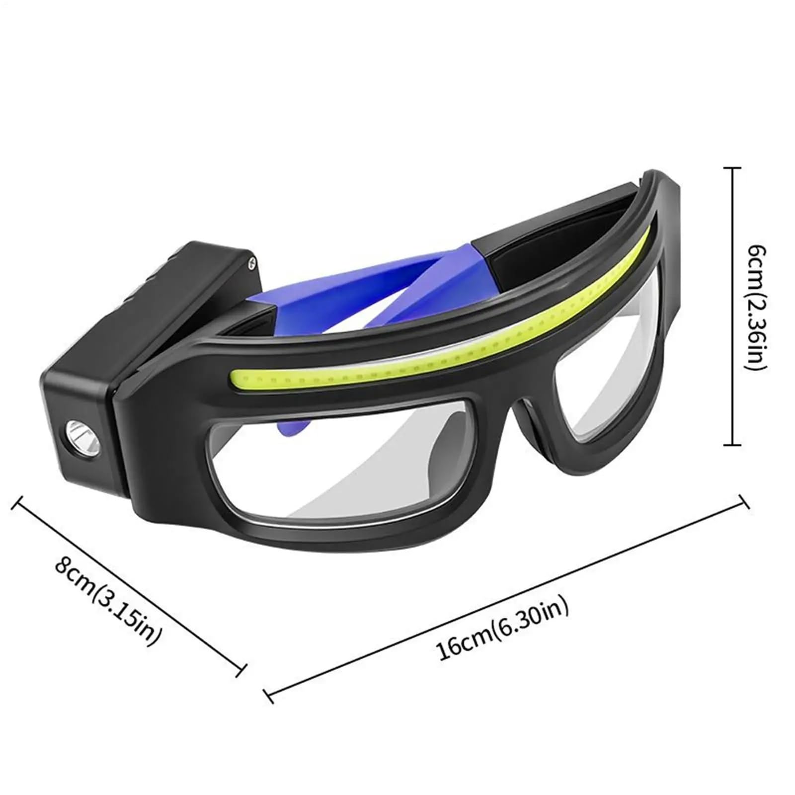 Gafas Proteccion Trabajo Gafas de seguridad for el trabajo, gafas for andar en bicicleta con luz antivaho for soldar, mujeres, hombres, deportes al aire libre