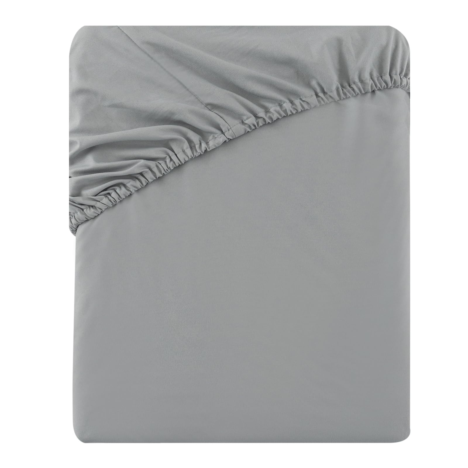 Silver Grey King Bed Fitted Sheet main image 1