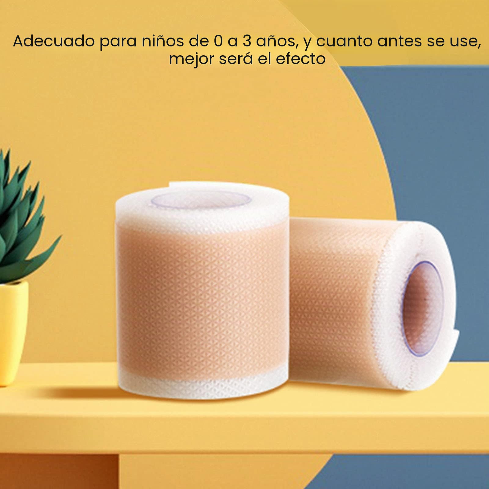 Pegatinas de Corrección de Oído para Recién Nacidos, Parches de Silicona para Orejas Deformadas, Suave y Transpirable, Uso Diario