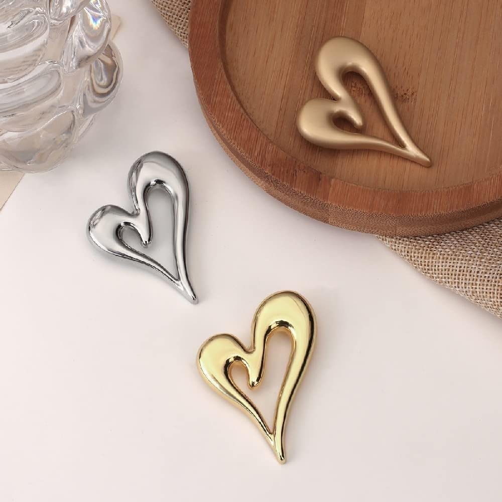 Party Brosche Broschen Las Anzug Pullover Jacke Pin Party Accessoires Geschenk Kleidung Accessoires Broschen Broschen Pin Bankett Broschen Anstecknadeln, Silver, 5.7x4cm